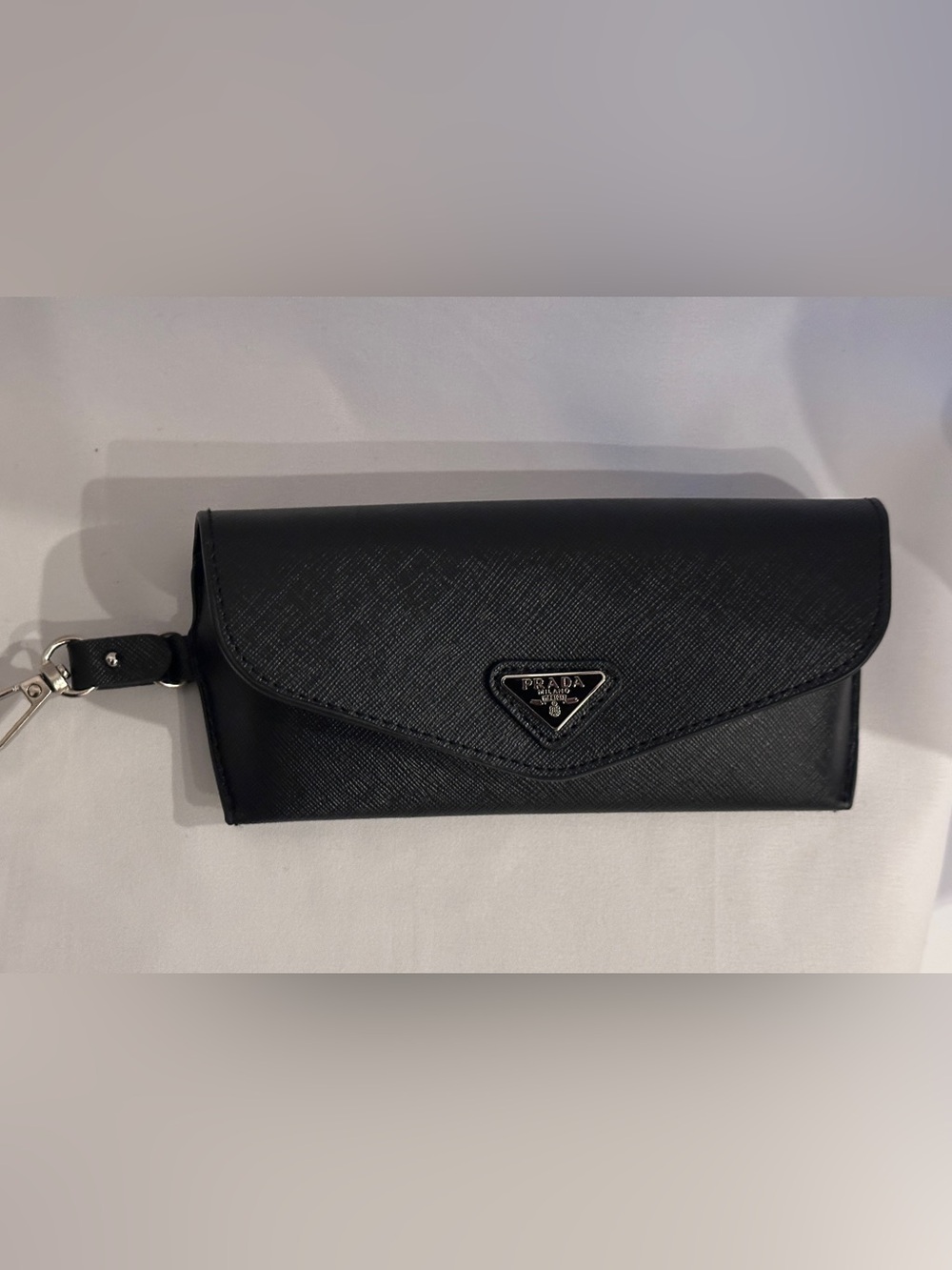 Brand New Prada Black Rectangular Acetate Sunglasses set / SPR 17W - Picture 11 of 11